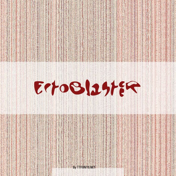 EctoBlaster example