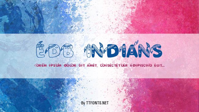 EDB Indians example