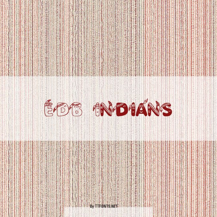 EDB Indians example