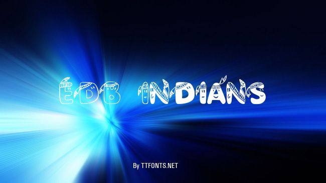EDB Indians example