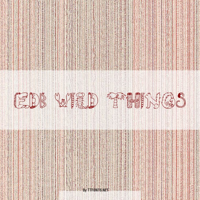 EDB Wild Things example