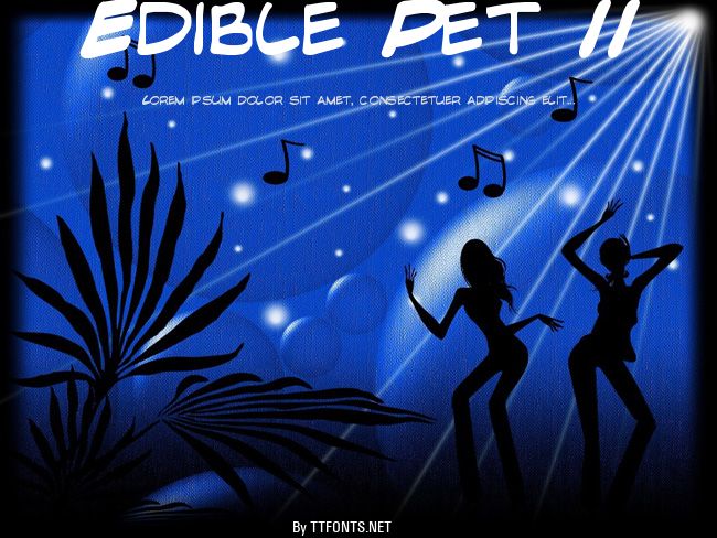 Edible Pet II example