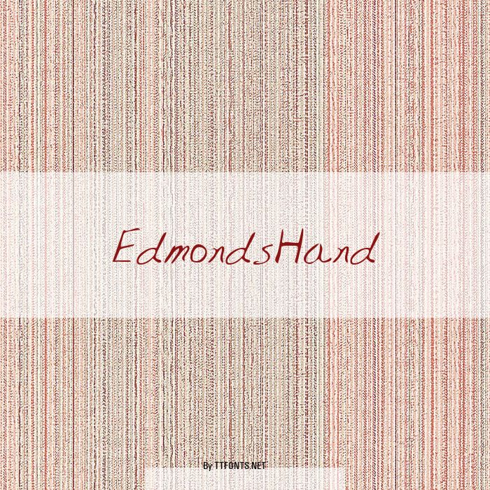 EdmondsHand example