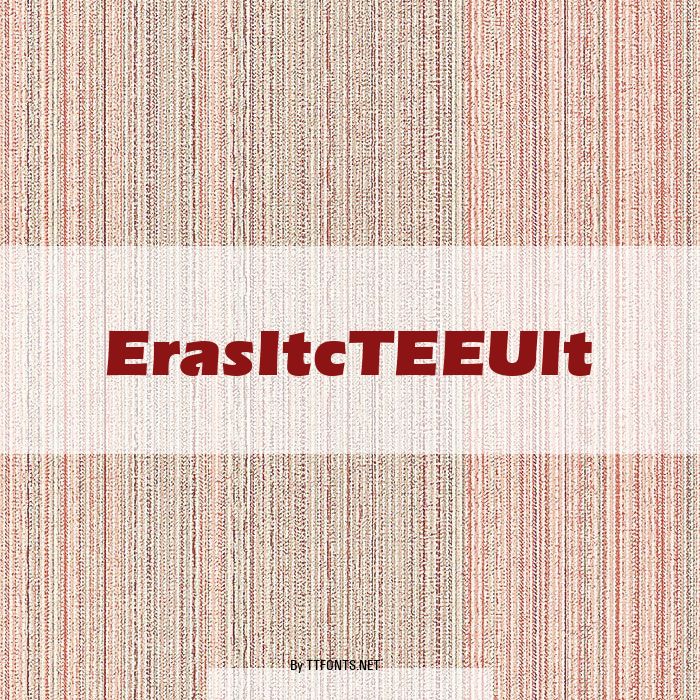 ErasItcTEEUlt example