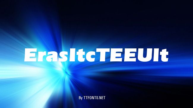 ErasItcTEEUlt example