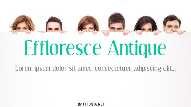 Effloresce Antique example