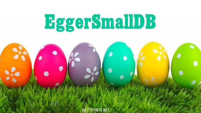 EggerSmallDB example