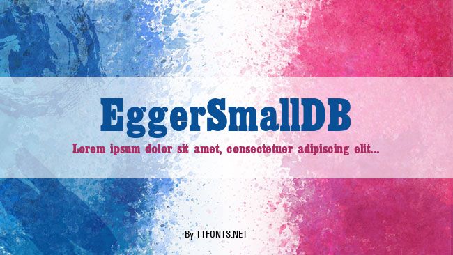 EggerSmallDB example