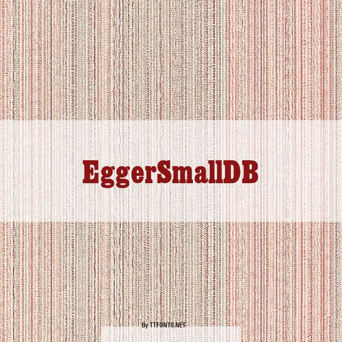 EggerSmallDB example