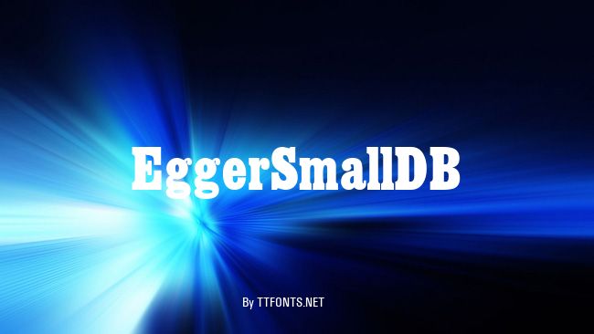 EggerSmallDB example