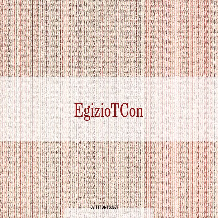 EgizioTCon example
