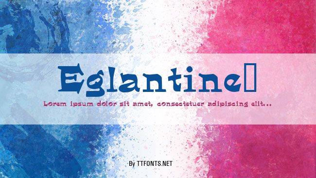 Eglantine! example