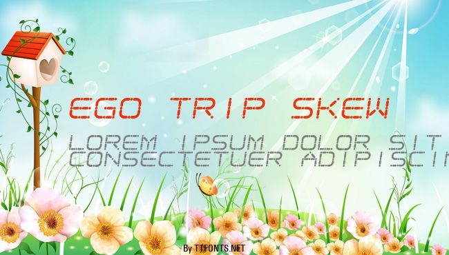 Ego trip Skew example
