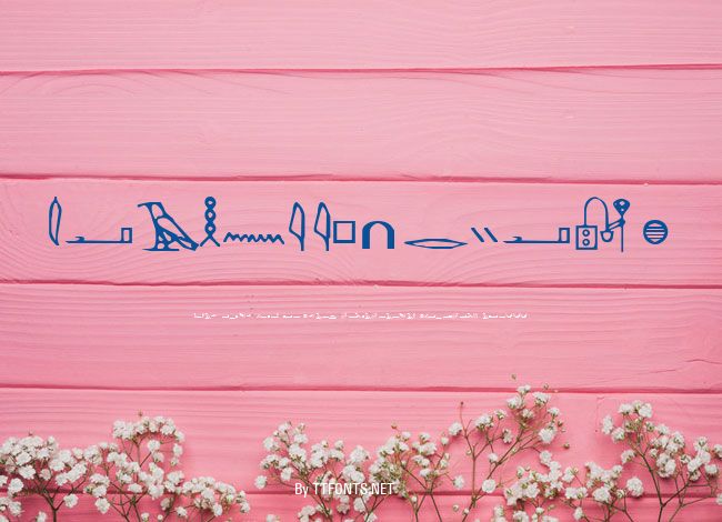 Hieroglyphics example