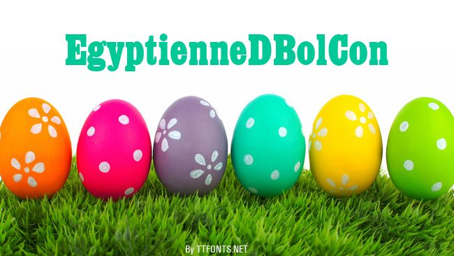 EgyptienneDBolCon example