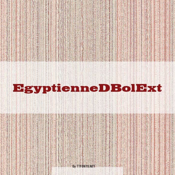 EgyptienneDBolExt example
