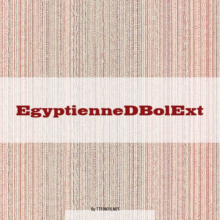 EgyptienneDBolExt example