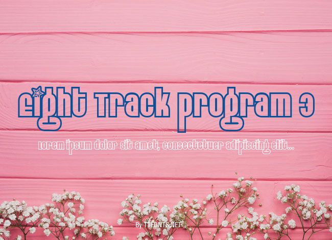 Eight Track program 3 example