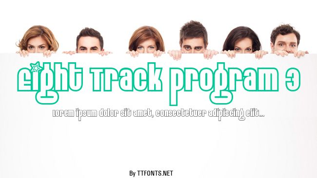 Eight Track program 3 example