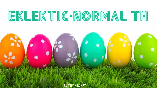 Eklektic-Normal Th example