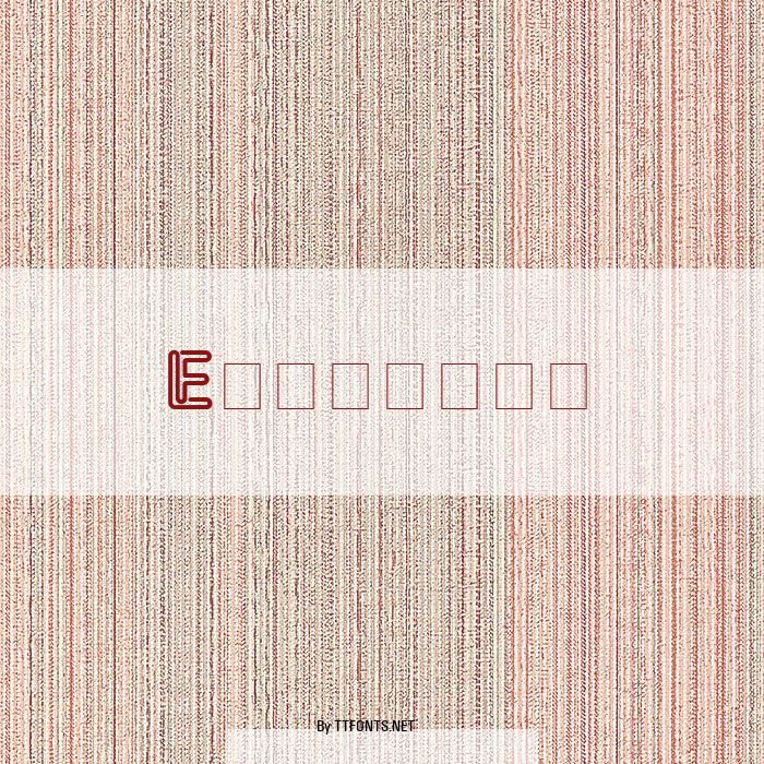 Eklektic example