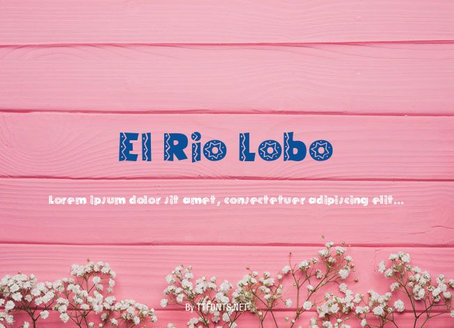 El Rio Lobo example