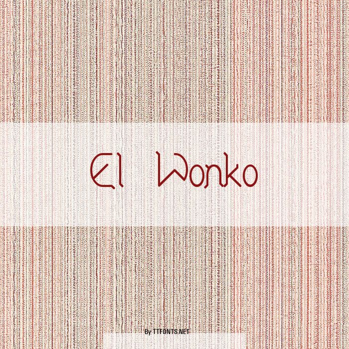 El Wonko example