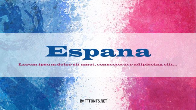 Espana example