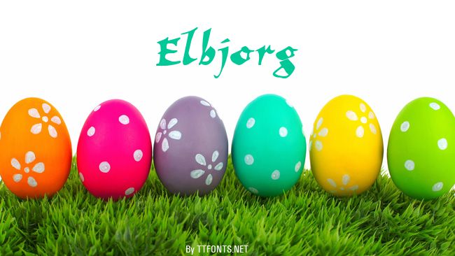 Elbjorg example