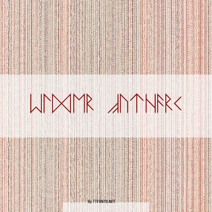 Elder Futhark example