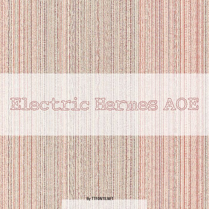 Electric Hermes AOE example