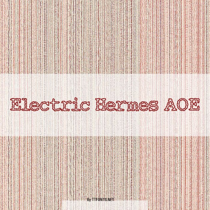 Electric Hermes AOE example