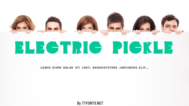 Electric Pickle example