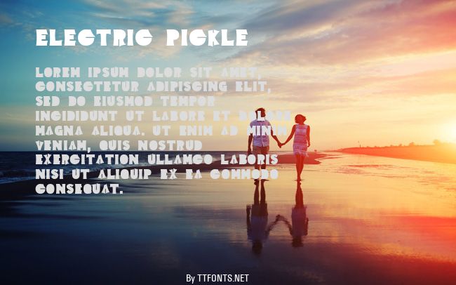 Electric Pickle example