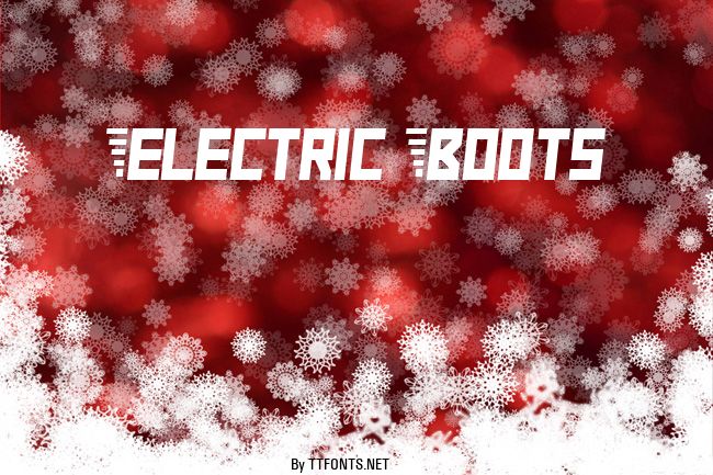 Electric Boots example