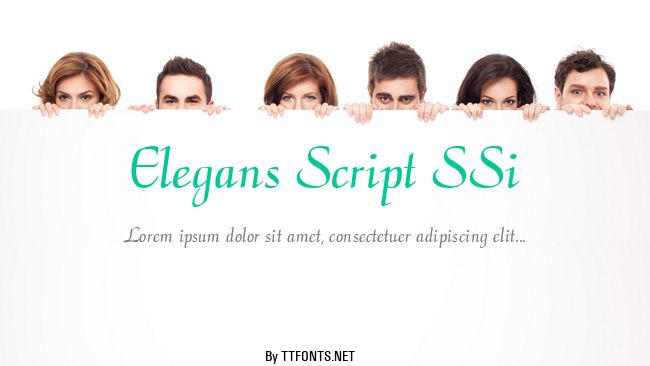 Elegans Script SSi example