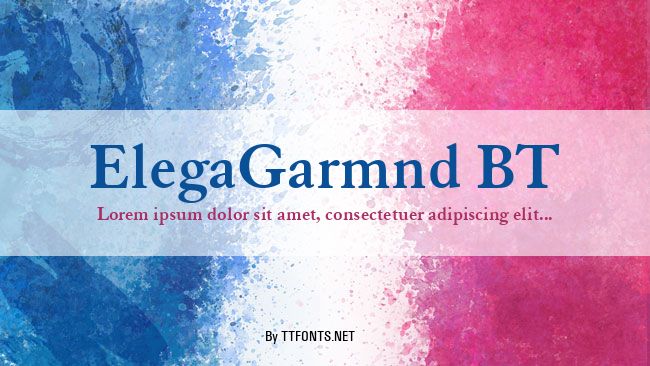 ElegaGarmnd BT example