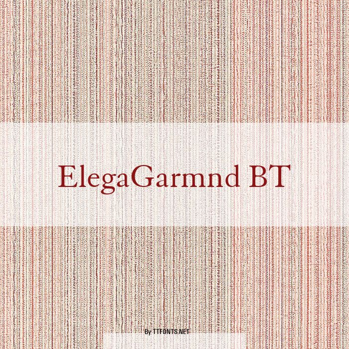 ElegaGarmnd BT example