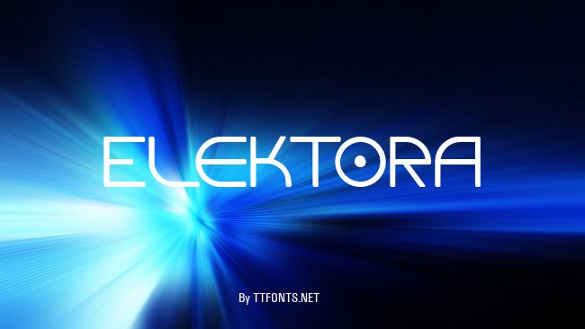 Elektora example
