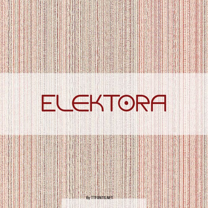 Elektora example
