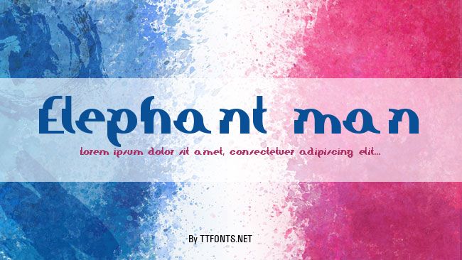 Elephant man example
