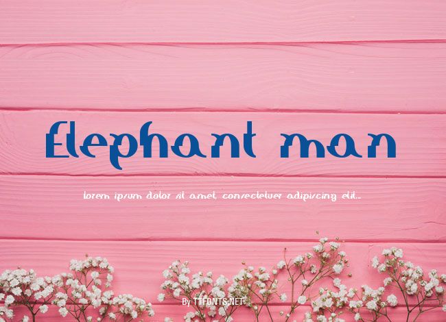 Elephant man example
