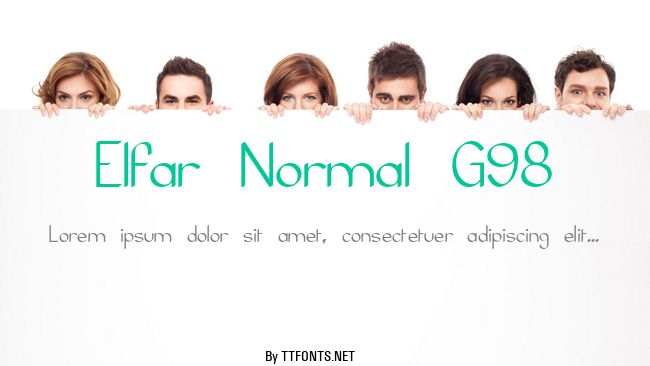 Elfar Normal G98 example