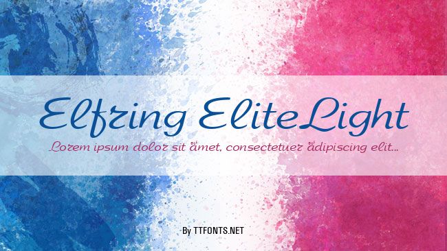 Elfring EliteLight example