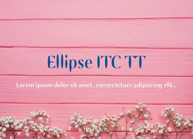 Ellipse ITC TT example