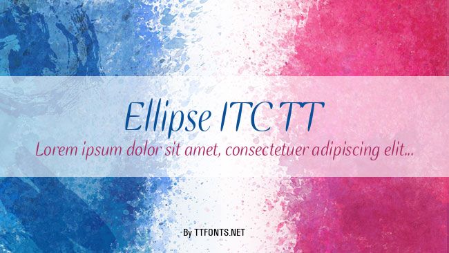 Ellipse ITC TT example