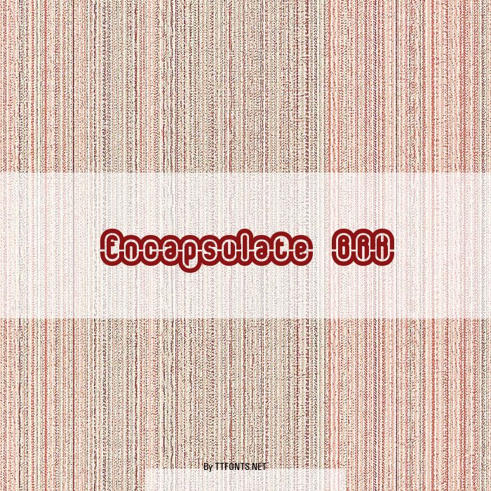 Encapsulate BRK example