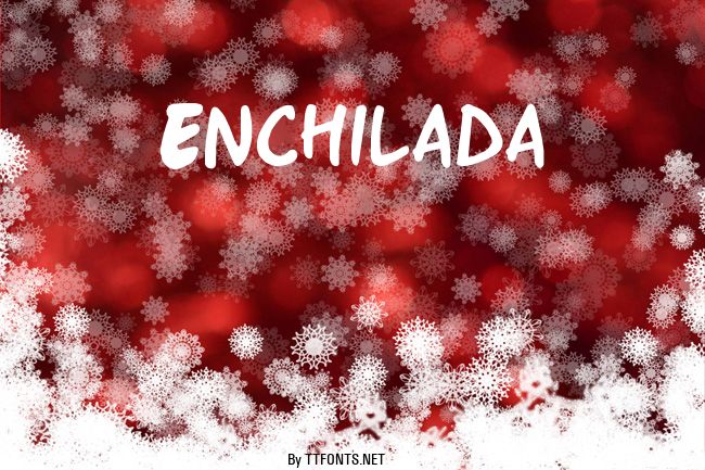Enchilada example