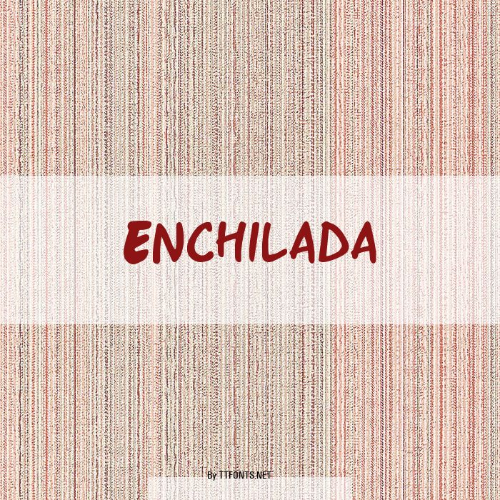 Enchilada example