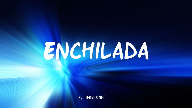 Enchilada example